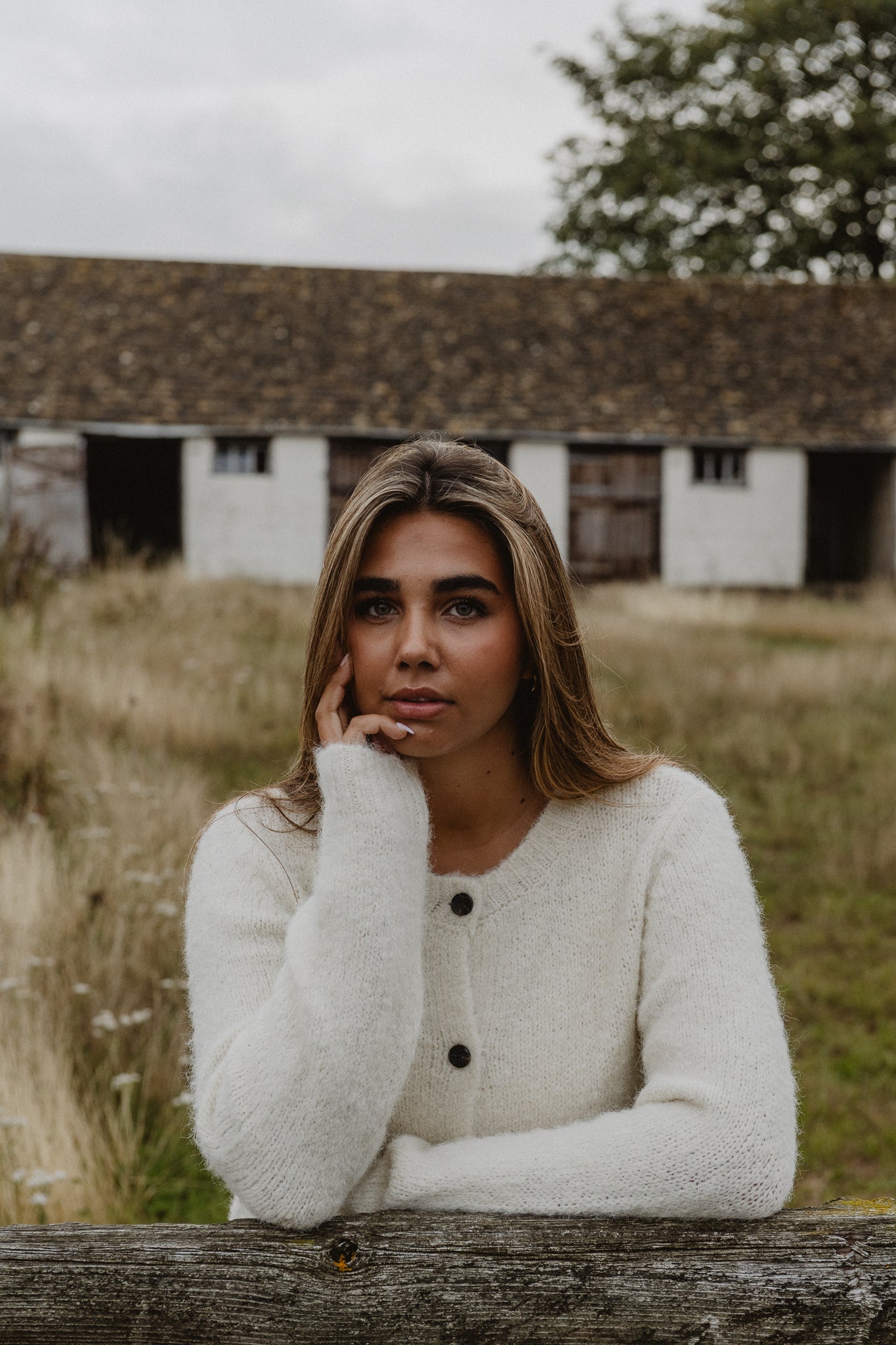 VMNOVAH Knit Cardigan - Birch